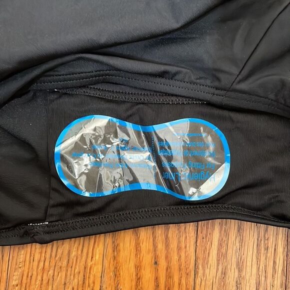 Calvin Klein High-Neck One-Piece Swimsuit Black size 16 NWT - Picture 7 of 7